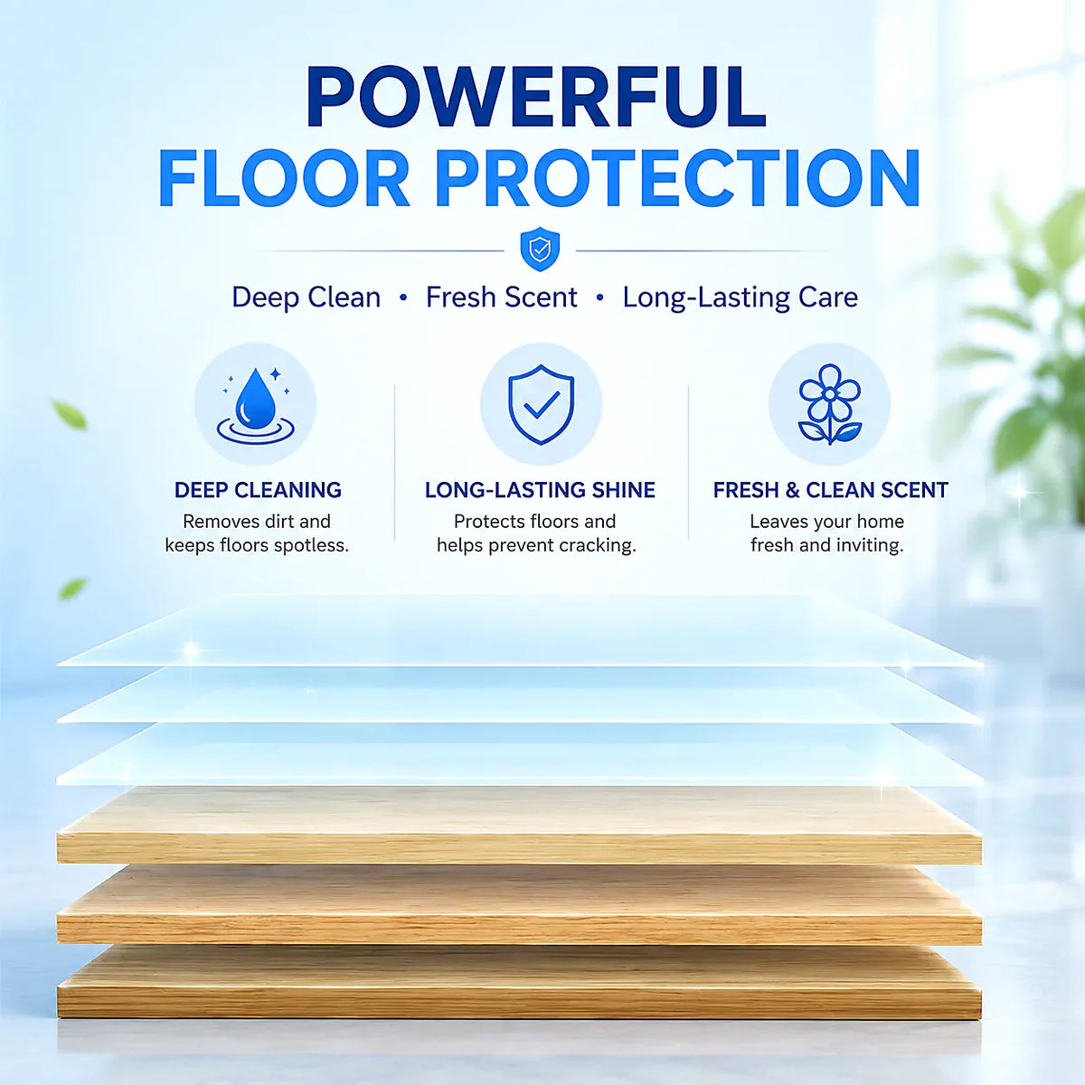 ✨ 4-in-1 Floor Care Sheets