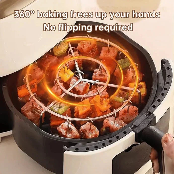 🔥New Specialized Round Hanging Skewer Rack for Barbecues🥩