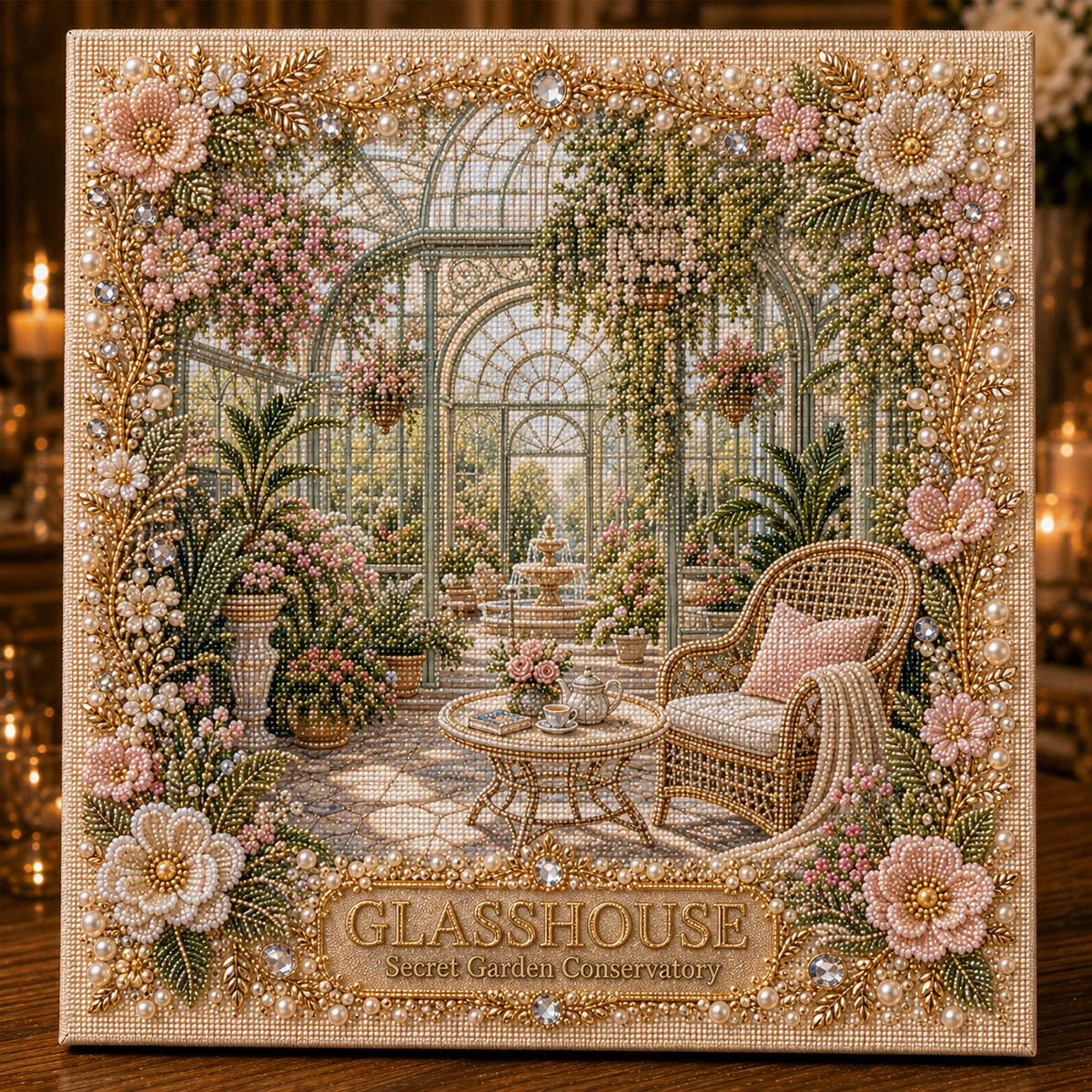 Dream Destinations Pearl Art DIY Kit – Create Your Own Sparkling Escape