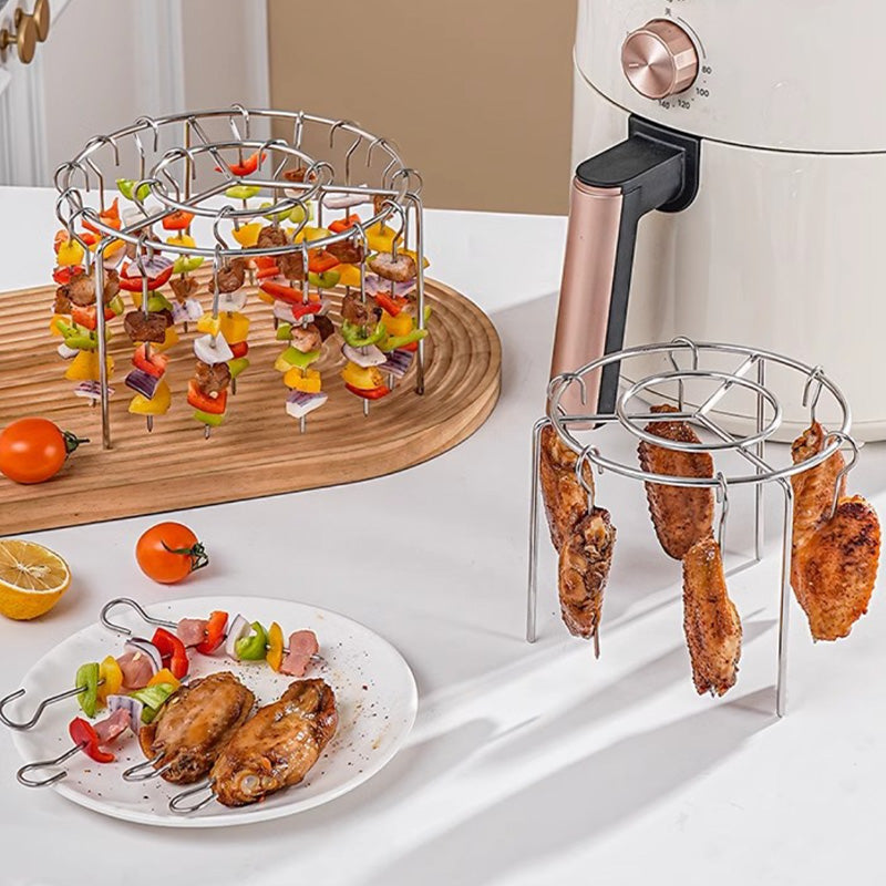 🔥New Specialized Round Hanging Skewer Rack for Barbecues🥩
