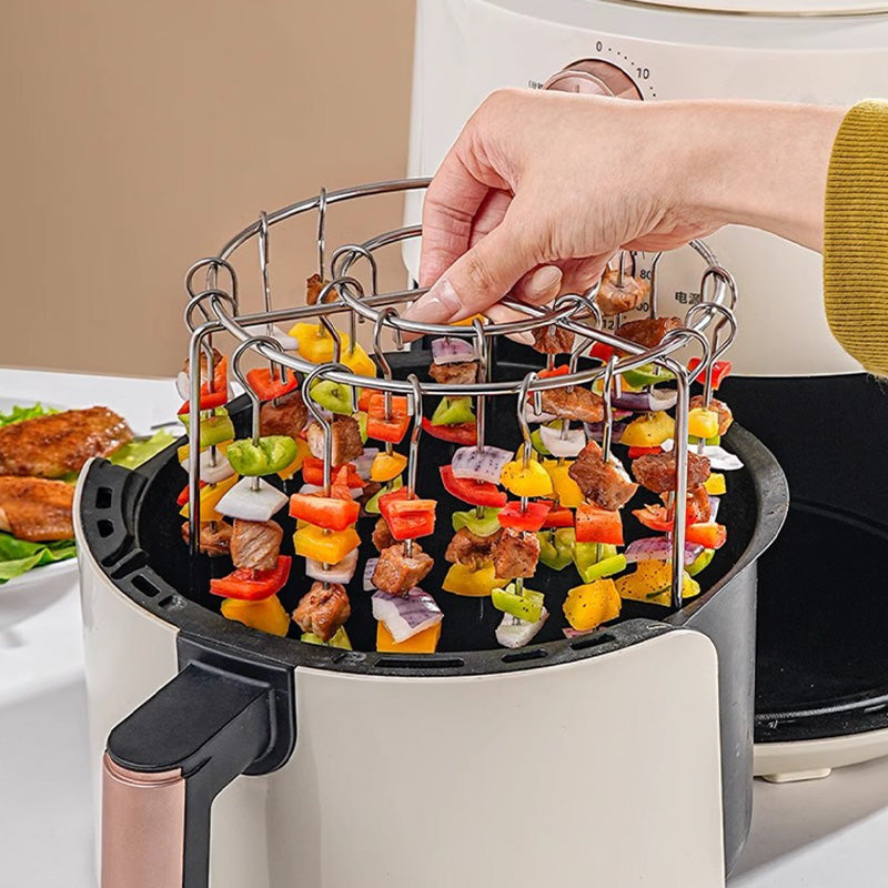 🔥New Specialized Round Hanging Skewer Rack for Barbecues🥩
