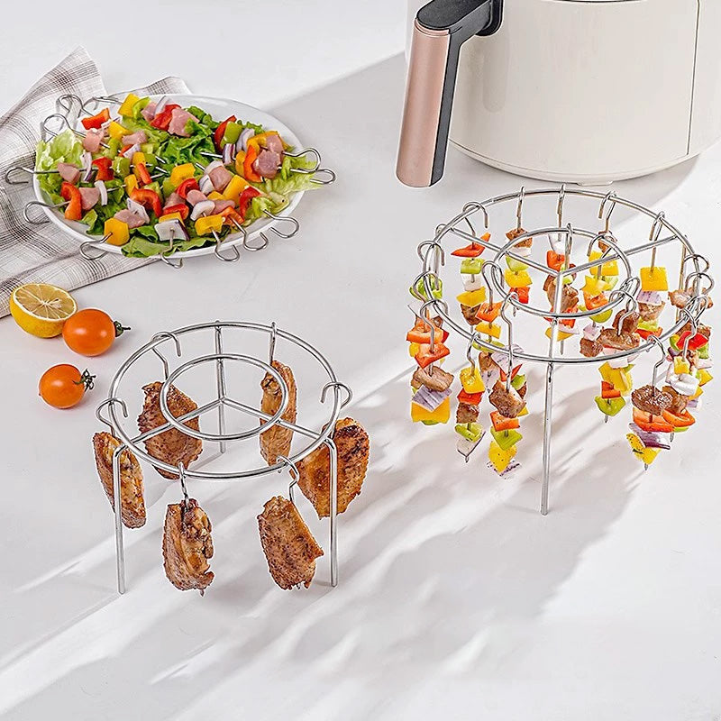 🔥New Specialized Round Hanging Skewer Rack for Barbecues🥩